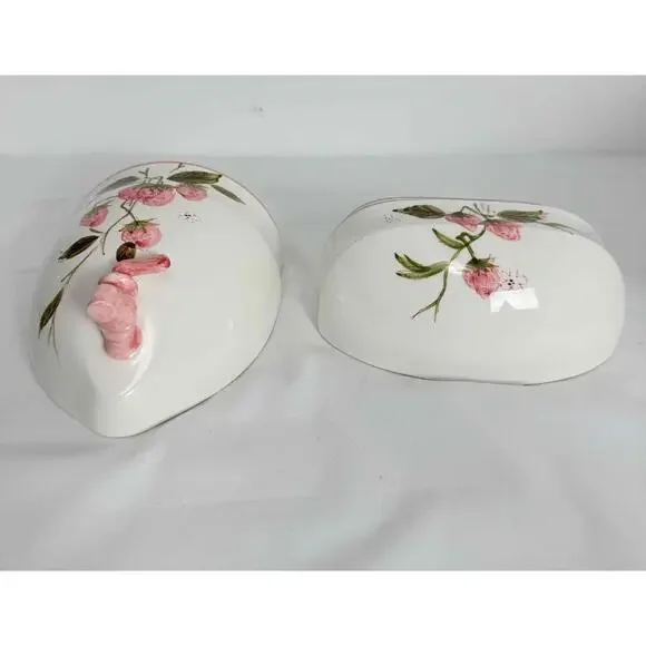 Creative Imports Vintage Pink Floral Wall Fountain Pocket Ceramic - Picture 7 of 15